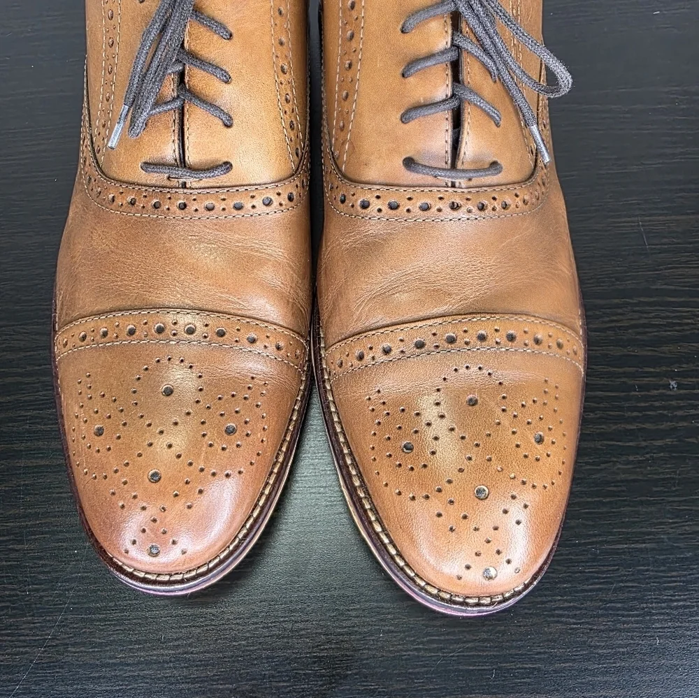 Johnston & Murphy Conard Cap Toe Oxford Mens Shoe Size‎ 10M 20-8682